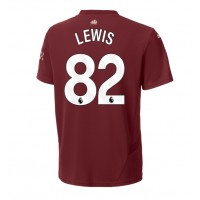 Dres Manchester City Rico Lewis #82 Tretina 2024-25 Krátky Rukáv